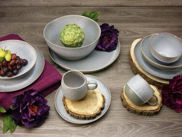 Набір посуду на 4 персони, 16 предметів, Loft Stone Creatable