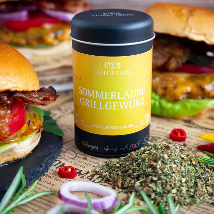 Подарунковий набір спецій ручної роботи, 24 спеції з усього світу (набір) - Літній подарунок та ідеальний подарунок для барбекю Новий дім, вітання, дружба, одужання, Deluxe Selection 24, 24 спеції (73511) (Літній настрій, барбекю., Спеції (70809)), 24 -