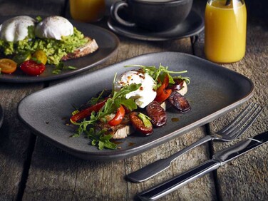 Страва прямокутна, 24х16.5 см, Terra Stoneware Antigo, GenWare