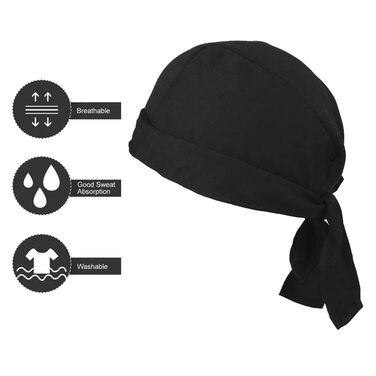 Кухонна шапочка 2 шт чорна CRLLDPM