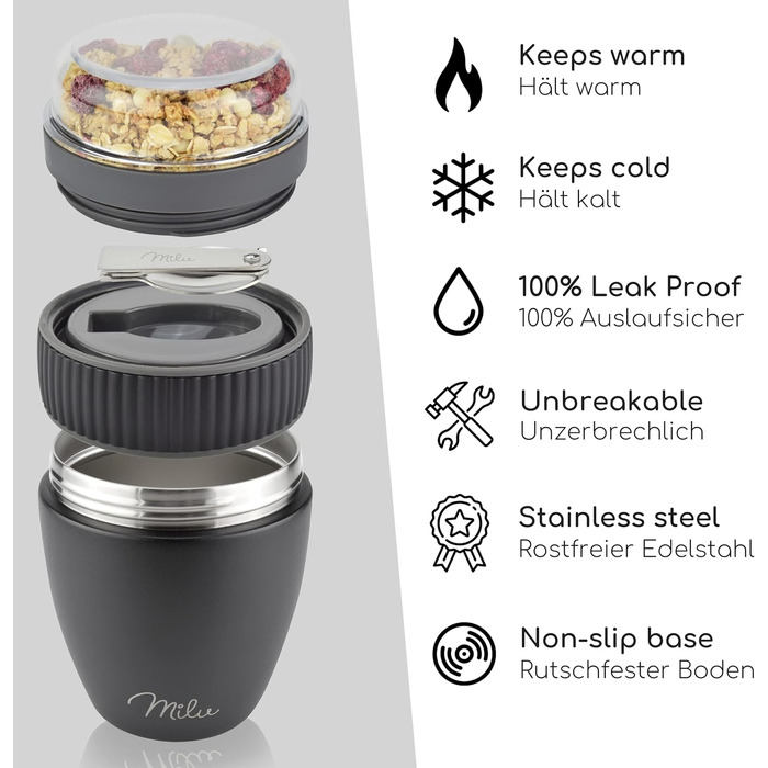 Термоконтейнер 400 мл Milu