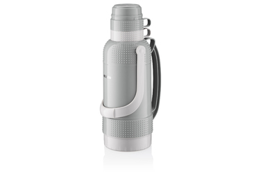 ARDESTO Thermos Gemini Gourmet 3200 мл, пластик, стеклянная колба, серый