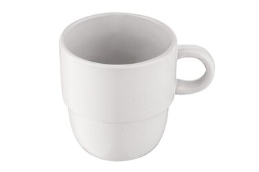 ARDESTO Чашка Trento, 390 мл , біла, кераміка
