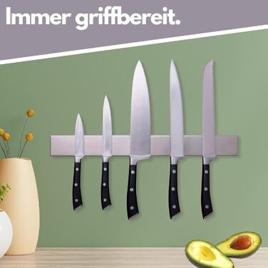 Магнітний тримач для ножів 40 см PRADUMAN