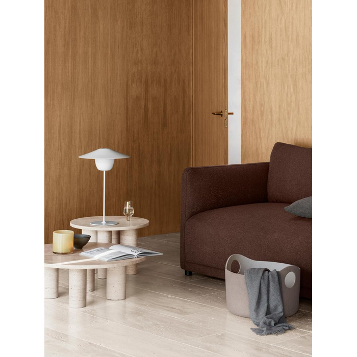 Подсвечник стеклянный, размер L, 15 x 16 см желтый SAGA Blomus