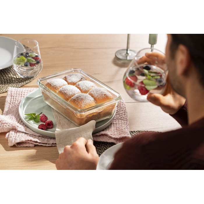 Форма універсальна з кришкою 1.3 л скло Tefal