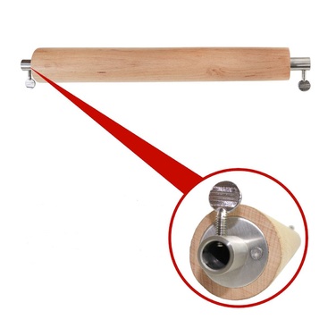 Дерев'яний ролик для випікання на грилі 40 см Santos