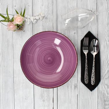 Тарілка для пасти 23,5 см 6 шт MamboCat