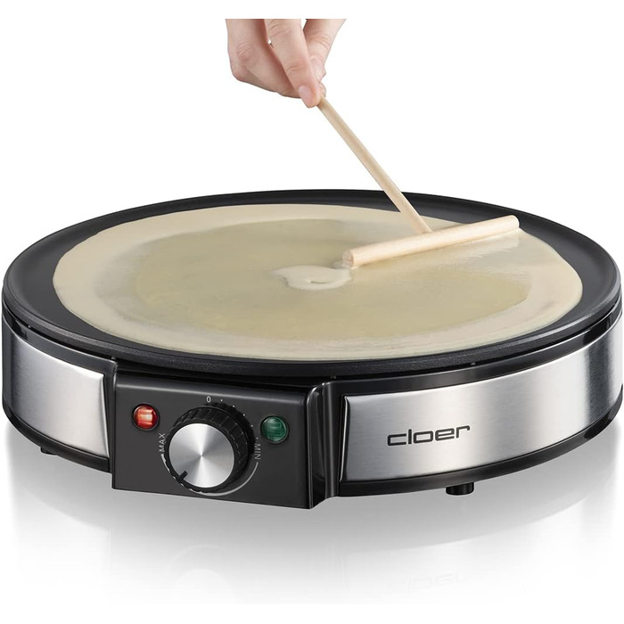 Млинниця 30 см, чорний/металік 6630 Cloer