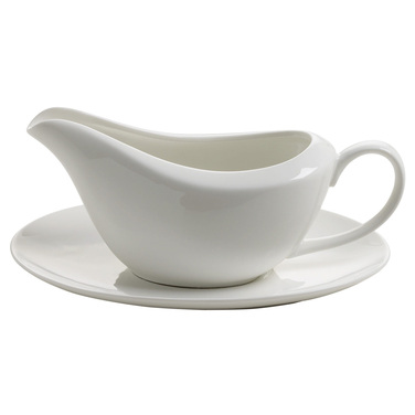 Соусник з блюдцем Maxwell & Williams WHITE BASICS ROUND, порцеляна, 260 мл