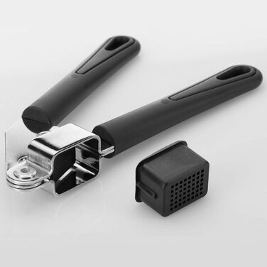 Прес для часнику Westmark - Premium Graphite Edition - з очисним елементом - не потребує очищення - для часнику, імбиру та Ко - менше зусиль (ніжний)