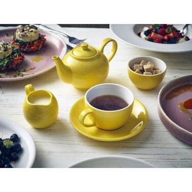 Блюдце 16 см, жовте, Color Tea, GenWare