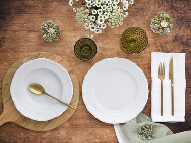 Порцеляна, білий (обідній сервіз, 12 шт. , одномісний), 30 шт.