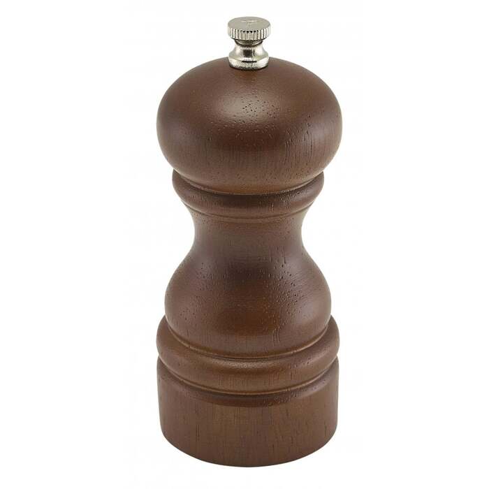 Млин для солі та перцю, 13 см, темне дерево, GenWare