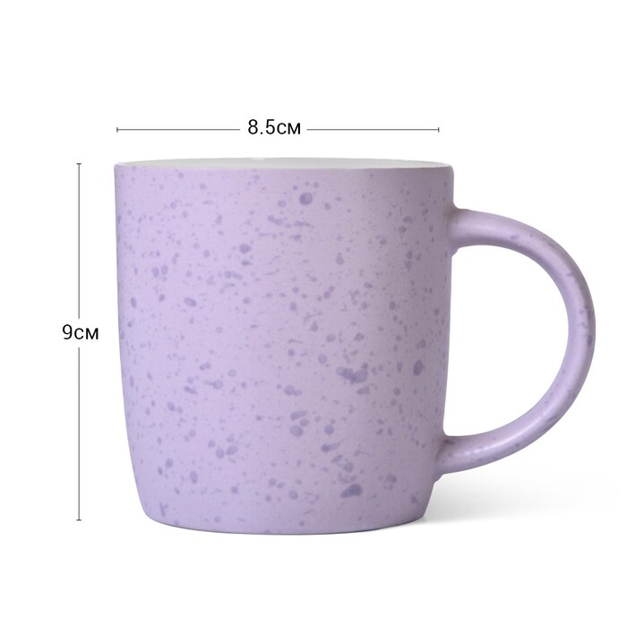 Кухоль Fissman 330 мл, колір БУЗКОВИЙ (6089)