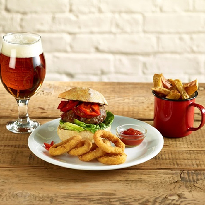 Кружка 360 мл емальована червона, GenWare