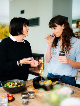 Подарочный набор, Мельница для перца, Мельница для перца, Графит, 11 см вкл. три банки для перца премиум-класса, 41748, древесина бука (Maestro Crus / Rservoir)