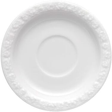 Блюдце до чашки для кави 14 см біле Maria Rosenthal