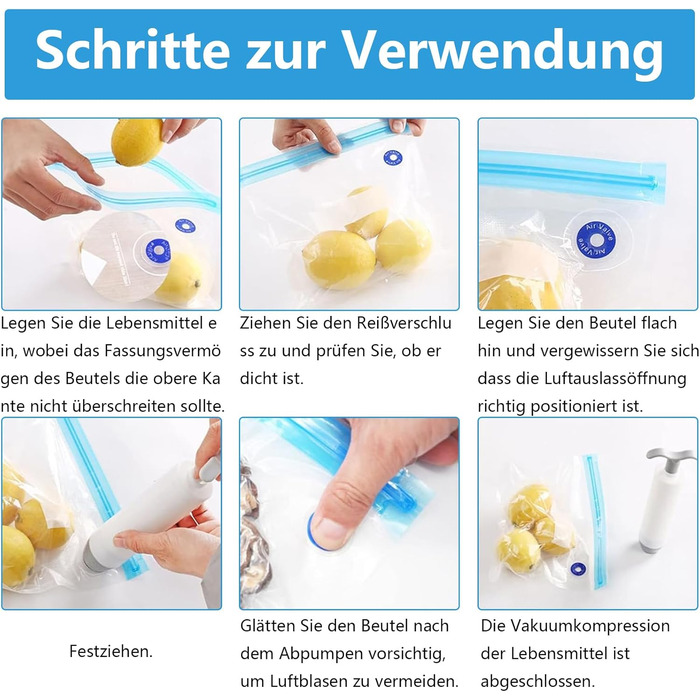 Вакуумні пакети 25 пакетів 30 x 34 см YOUNTHYE