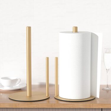 Держатель для кухонного рулона, золотистый niffgaff