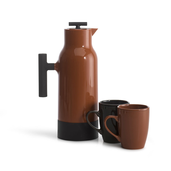 Термос-кавник Accent 1 л, коричневий Sagaform