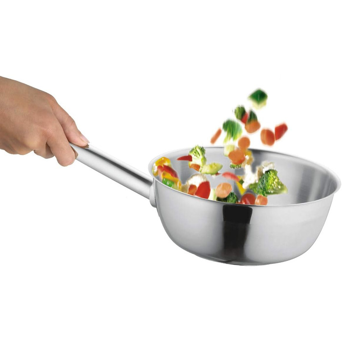 Сотейник Schulte-Ufer 6479-20 Profi-Line i, мідна підлога, 20 см, нержавіюча сталь