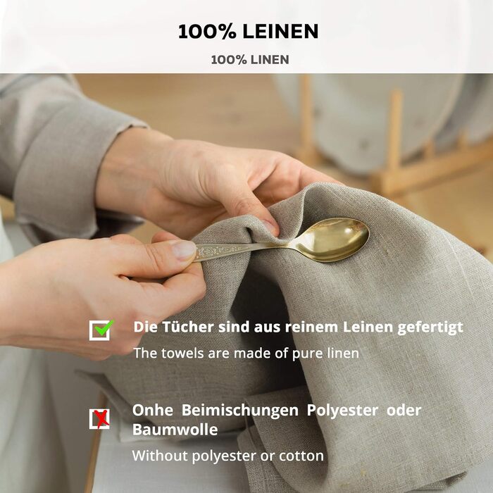 Набір кухонних рушників з 6 предметів 45 x 70 см Varvara Home