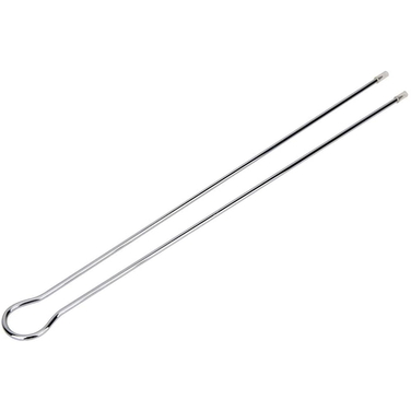 Шампури подвійні 30,5 см в корпусі з нержавіючої сталі GRILLI