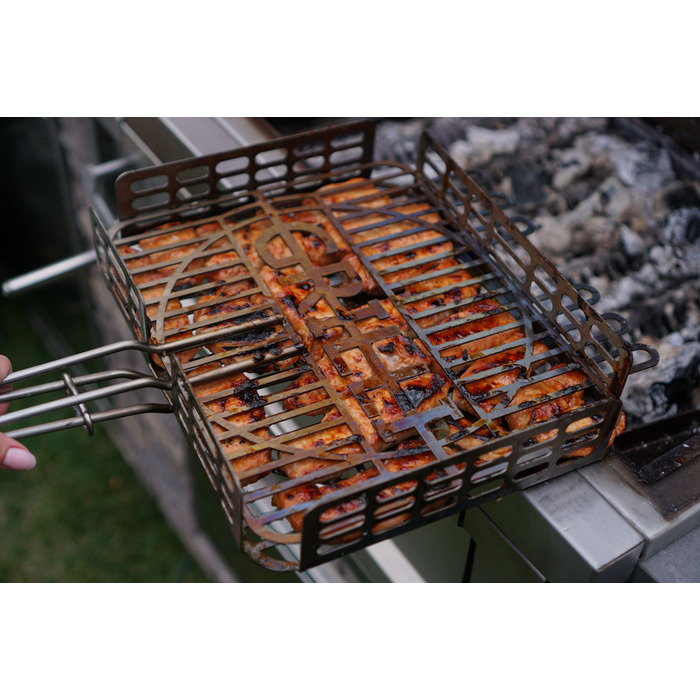Решітка для барбекю з харчової нержавіючої сталі GRILLI