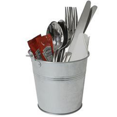 Відерко, 6 л, 25х17 см, сталеве, GenWare