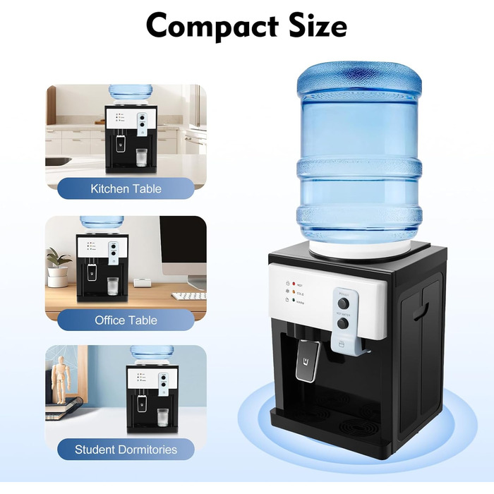 Електричний кулер для води 500 Вт DHQCQL