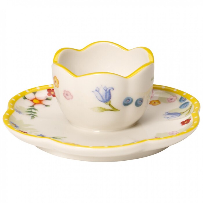 Підставка для яйця з блюдцем 10 х 4 см Spring Awakening Villeroy & Boch