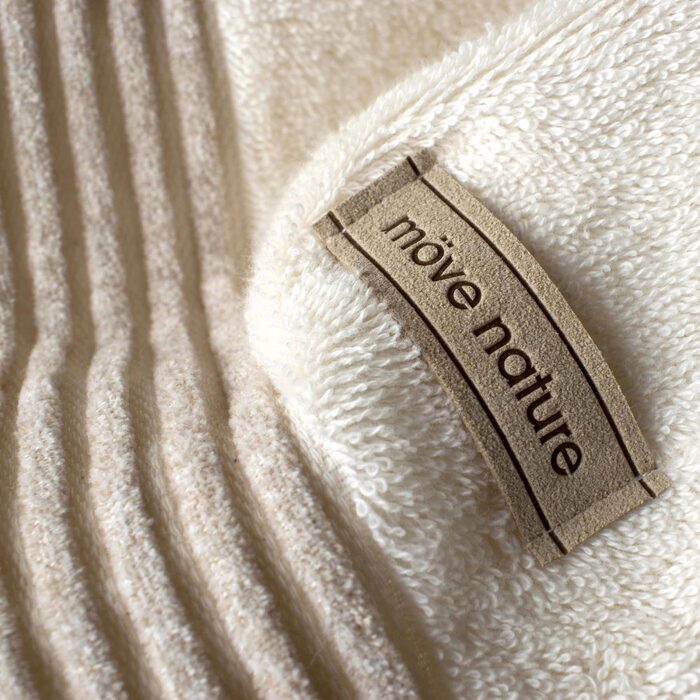 Рушник банний 80 x 150 см молочний Chenillebiesen Wellness Möve