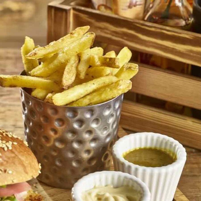 Склянка металева 400 мл, рельєфна, Vintage steel, GenWare