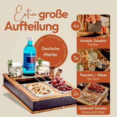 Органайзер для снеків 29 х 40 х 8 см Lyx & Fint