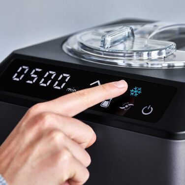 Морожениця та йогуртниця 2 в 1 з самоохолоджуючим компресором 2,5 л Springlane