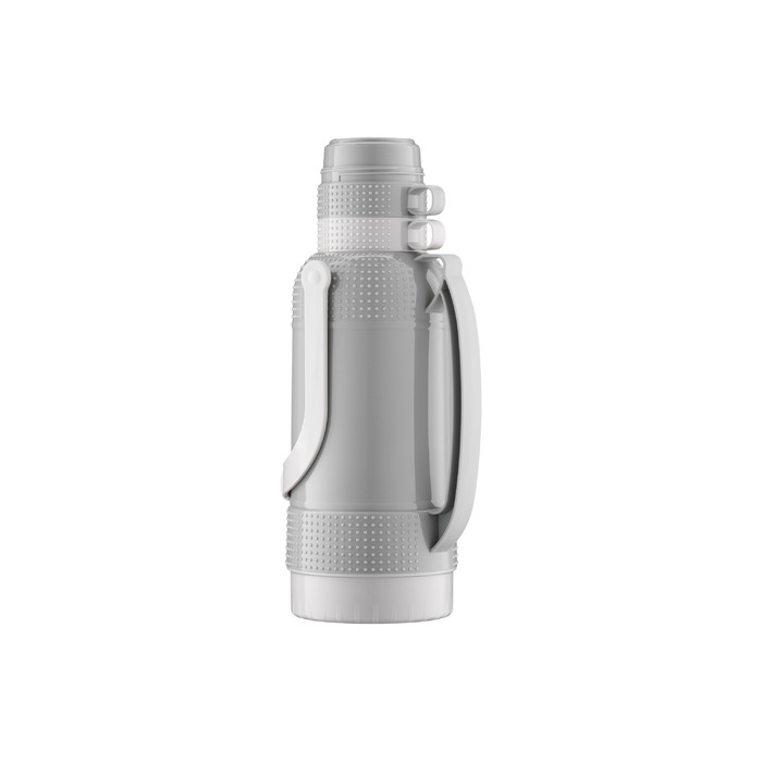 ARDESTO Thermos Gemini Gourmet 3200 мл, пластик, стеклянная колба, серый