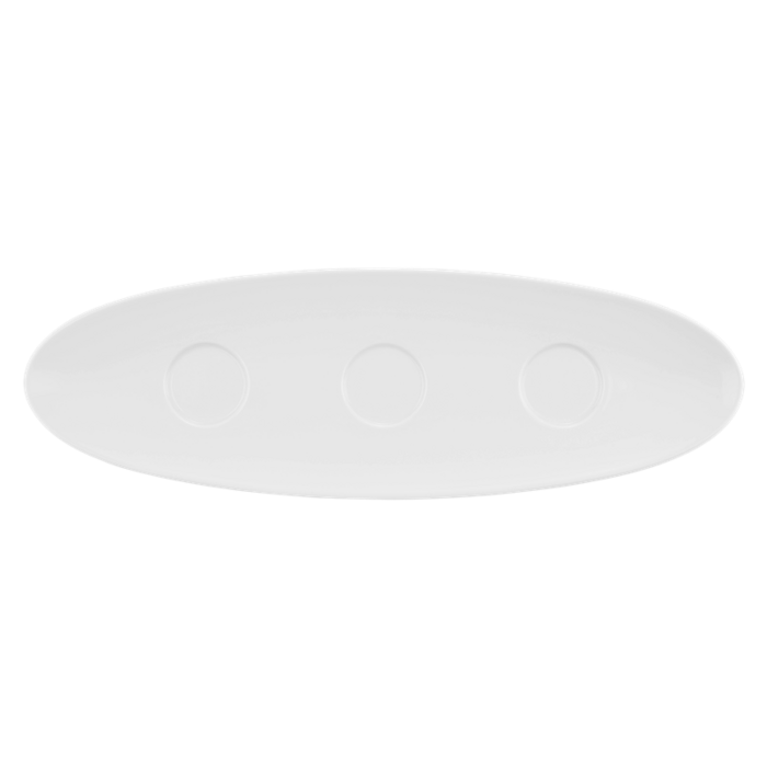 Тарілка підставкова на 3 тарілки плоска 44 см White Coup Fine Dining Seltmann