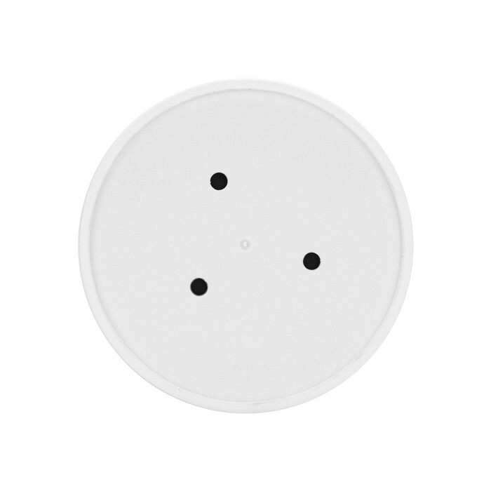 Підставка Fissman для кухонних ножів та ножиць 11x22 см кругла, колір БІЛИЙ пластик (12878)