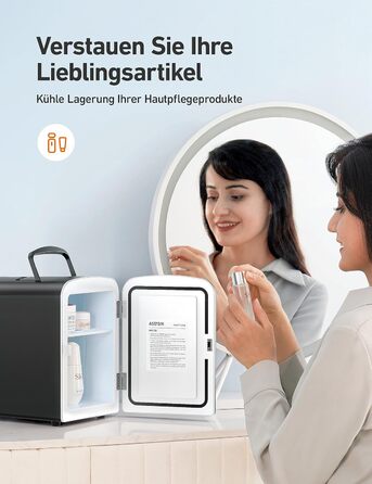 Міні-холодильник 4 л чорний AstroAI