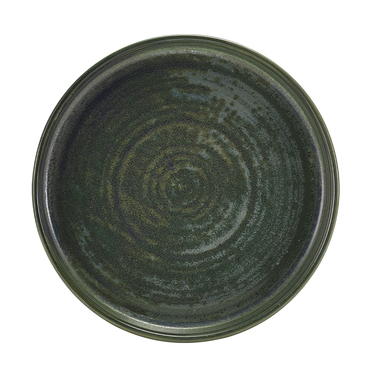 Презентаційна тарілка з бортиком 18*h 2.6 см, зелена, Terra Porcelain Aqua Green, GenWare