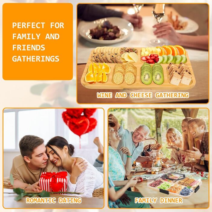 Контейнер для снеків з 6 відділеннями Clyfanesy