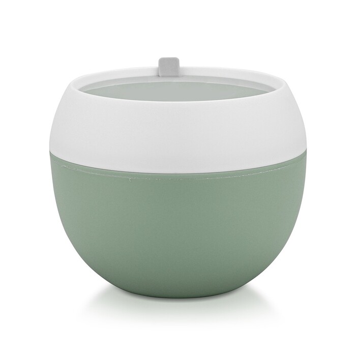 Ланч-бокс с двома відділенням круглий Fissman 15x12 см / 800 мл (6804)