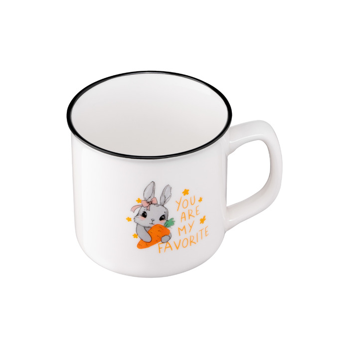 ARDESTO Cute чашка для кролика, 320 мл, фарфор