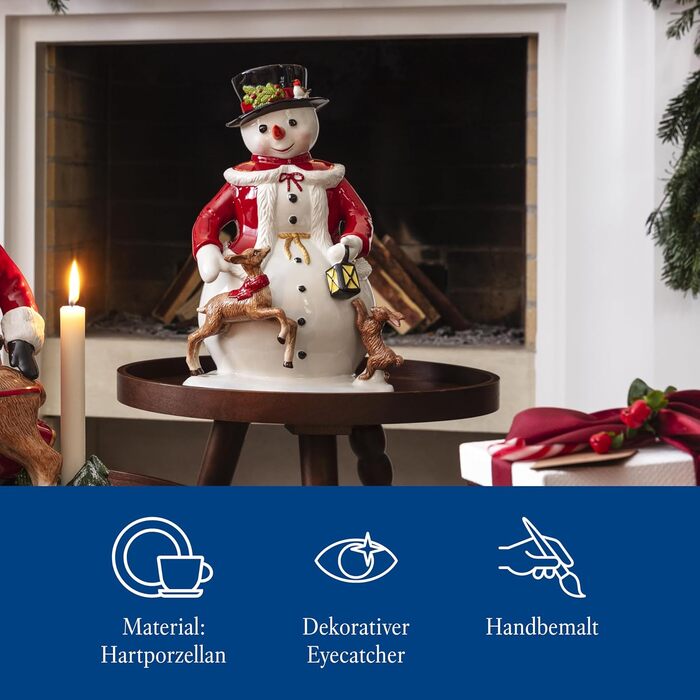 Рождественская фигурка Снеговик 24 х 36 см Christmas Toys Villeroy & Boch