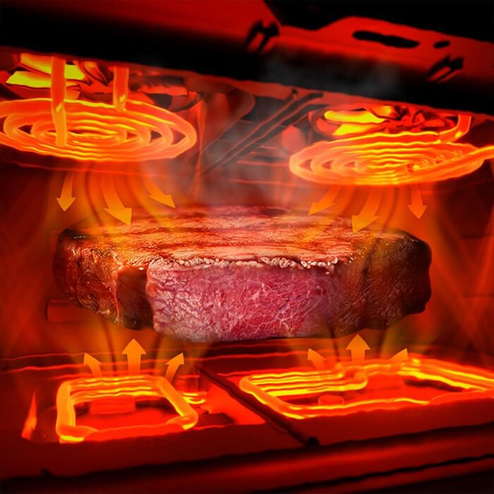 Мультипіч 2800 Вт Cecofry&Grill Duoheat 10000 Cecotec