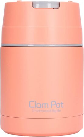 Термоконтейнер для їжі 800 мл рожевий Pilipane