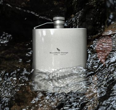 Титанова стегнова колба 200 мл. Boundless Voyage