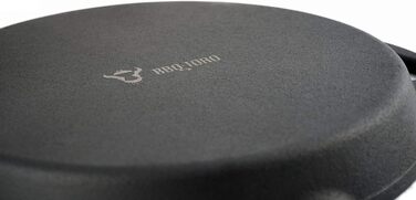 Сковорода-гриль чавунна 35 см з ручками BBQ-Toro