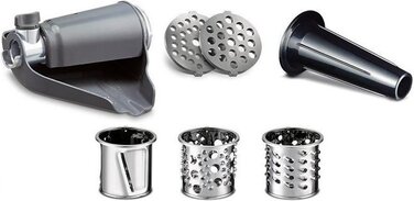 Мясорубка 7 в 1 с насадкой для колбас, 1400 Вт, пластик HV1 Tefal